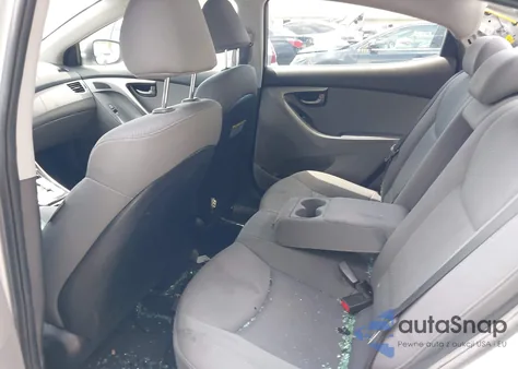 2012 Hyundai Elantra Gls (Ulsan Plant) from USA, damaged, VIN KMHDH4AE9CU378841